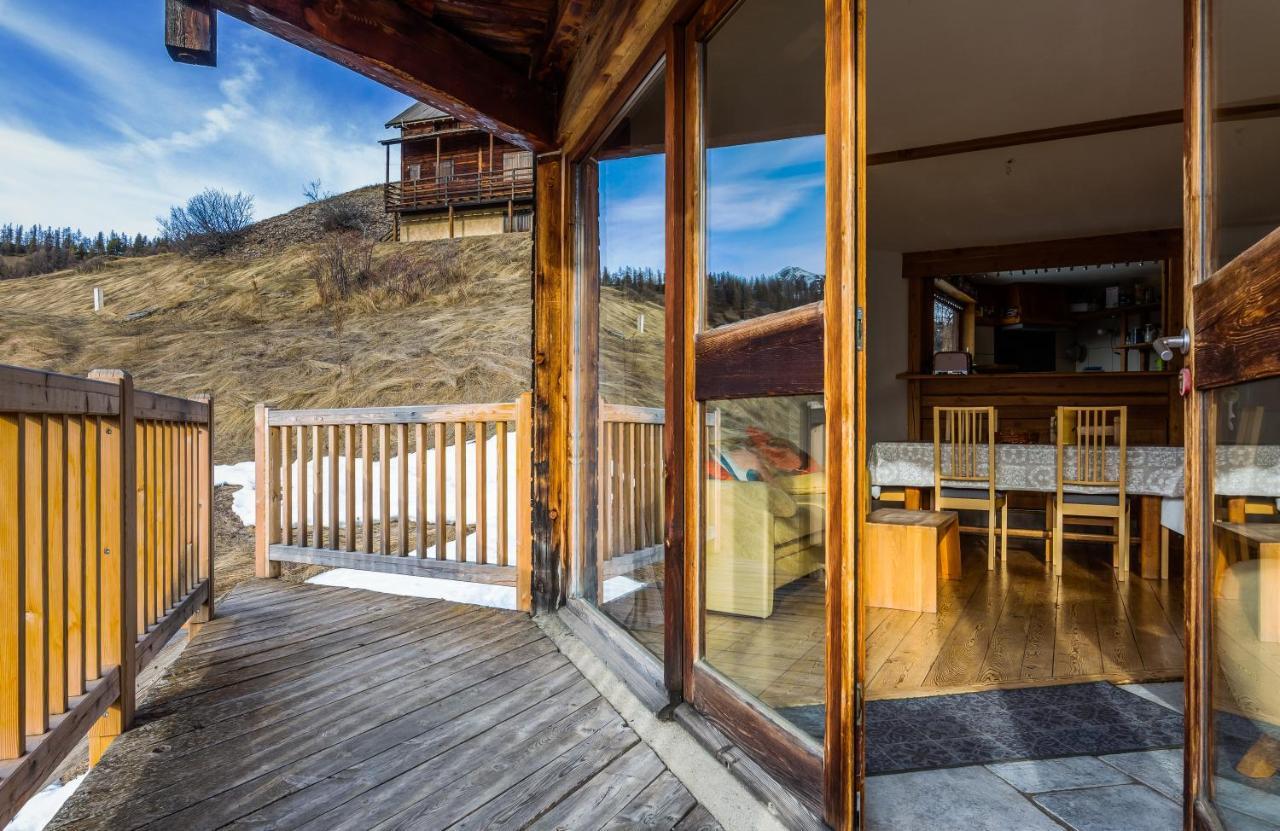 Chalet Panoramique Chateau-Ville-Vieille ภายนอก รูปภาพ